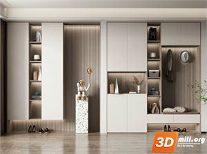 Shoe cabinet Skp Files